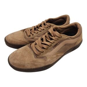 Vans Women Sneakers Brown Suede & Mesh